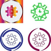 Time Management Icon Design vector