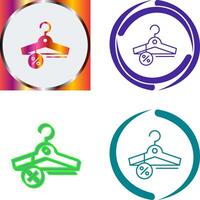 Hanger Icon Design vector