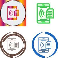 Smart Phone Icon Design vector