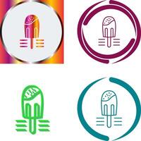 Popsicle Icon Design vector