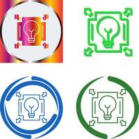 Diffusion Icon Design vector