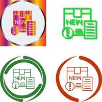 New Product Icon Design vector