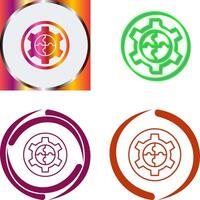Solution Icon Design vector