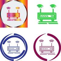 Wifi Signals Icon Design vector