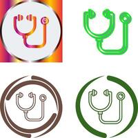 Stethoscope Icon Design vector