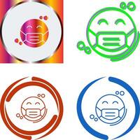 Mask Icon Design vector