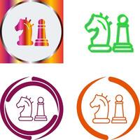 Chess Piece Icon Design vector