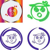 Dizzy Icon Design vector