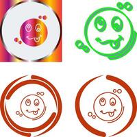 Silly Icon Design vector