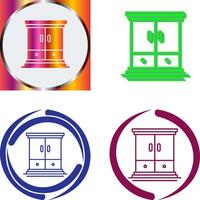 Wardrobe Icon Design vector