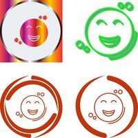 Happy Icon Design vector