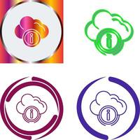 Cloud Computing Icon Design vector