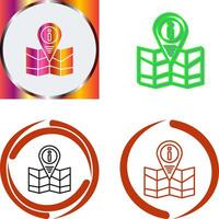 Information Point Icon Design vector