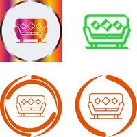 Sofa Icon Design vector