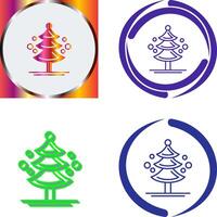 Pine Tree Icon Design vector