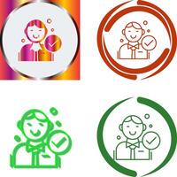 Hire Icon Design vector