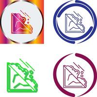 Avalanche Icon Design vector