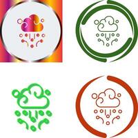 Hail Icon Design vector