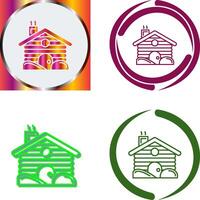 Cabin Icon Design vector