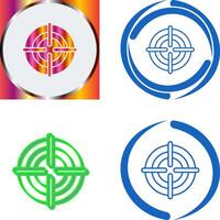 Target Icon Design vector