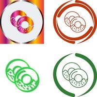 Doughnut Icon Design vector