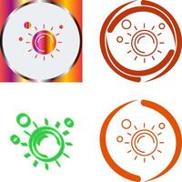 Sun Icon Design vector