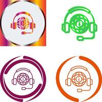 Call Center Icon Design vector