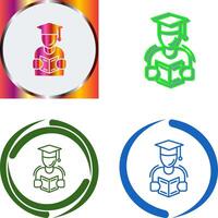 Learning Icon Design vector