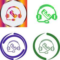 Support Icon Design vector