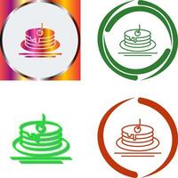 Pancake Icon Design vector