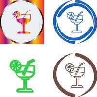 Cocktail Icon Design vector