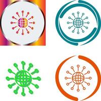 Networking Icon Design vector