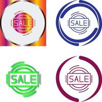 Sale Icon Design vector