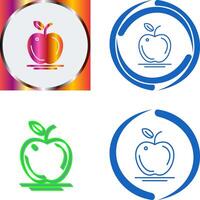 Apple Icon Design vector