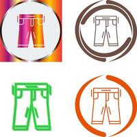 diseño de icono de pantalones vector