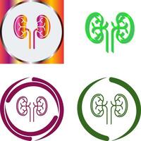 Kidney Icon Design vector