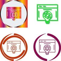Inovation Icon Design vector