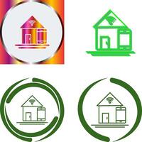 Home Automation Icon Design vector