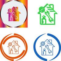 home repair Icon Design vector