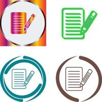 Check List Icon Design vector