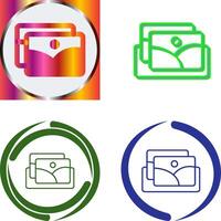 fotografía icono diseño vector