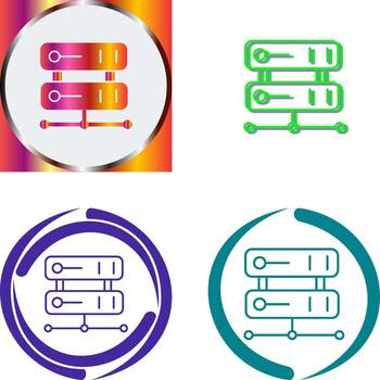 Server Icon Design vector