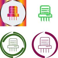 Paper Shredder Icon Design vector