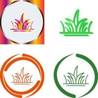 Grass Icon Design vector