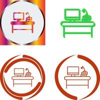Desktop Icon Design vector