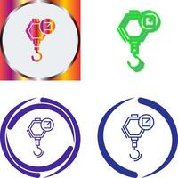 Hook Icon Design vector