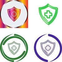 Health Protection Icon Design vector