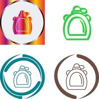 Canteen Icon Design vector