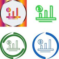 Chart Icon Design vector