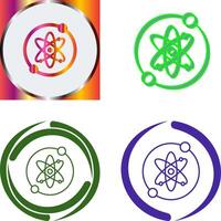 Proton Icon Design vector